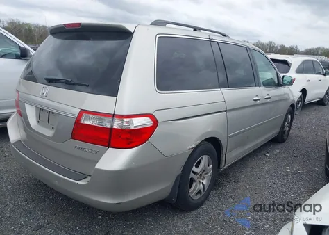 2005 Honda Odyssey Ex-L z USA, uszkodzony, nr VIN 5FNRL386X5B039423